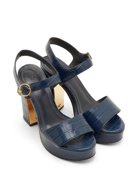 Sandale Tory Burch cu bretele albastru