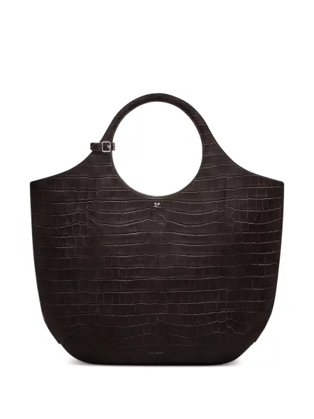 Duża torebka Courreges brązowa