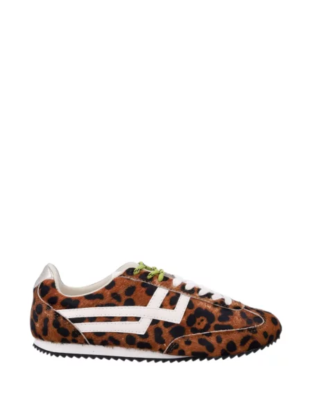 Sneakerși Pro-keds cu imagine cu model leopard maro