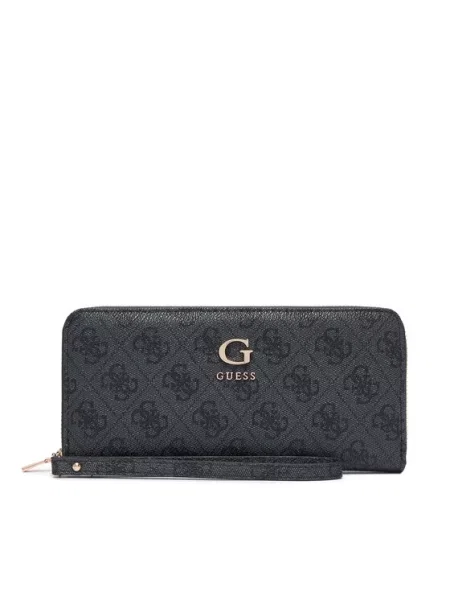 Портфейл Guess Coleen Logo Slg черен