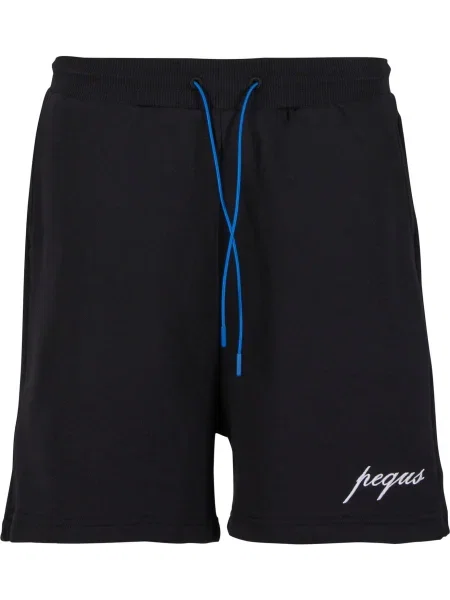 Pequs Pantaloni albastru / negru alb