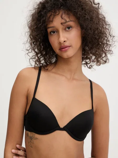 Calvin Klein Plavková podprsenka černá