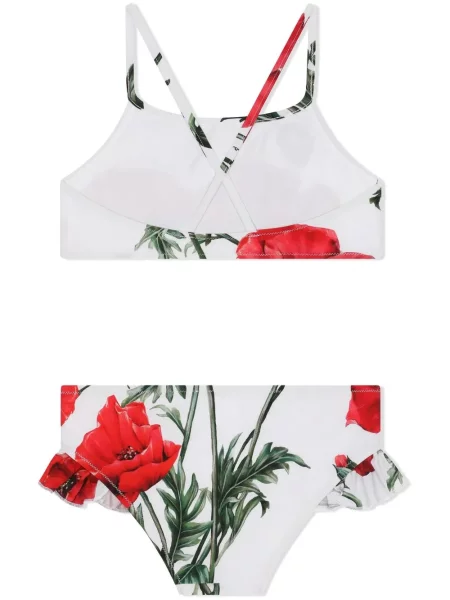 Bikini dziecięce Dolce And Gabbana białe