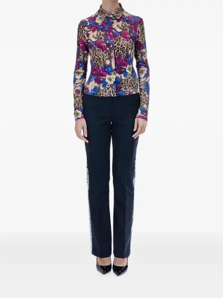 Cămașă Just Cavalli cu model floral cu imagine