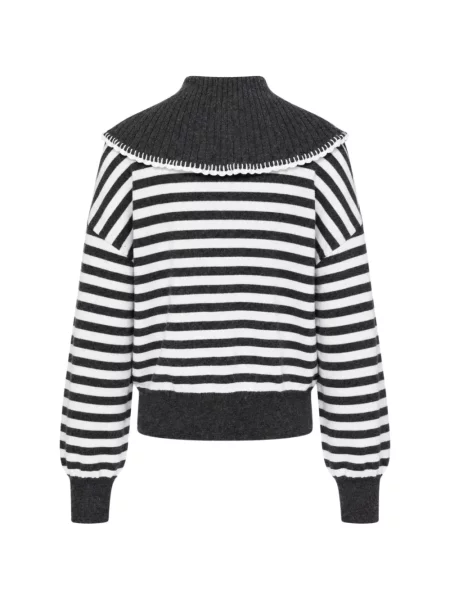 Gulerat cardigan Renli Su gri