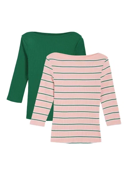 Friends Like These Tricou verde / roz alb