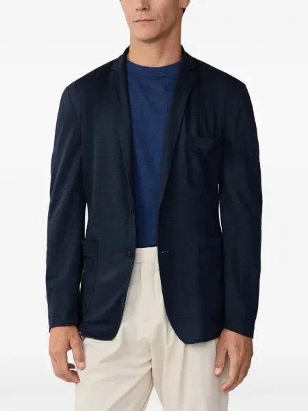 Sacou Hackett London cu rever albastru