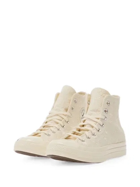 Mrežaste trčanje tenisice Converse Chuck 70 s platformom crna
