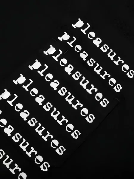 Tricou Pleasures cu imagine negru