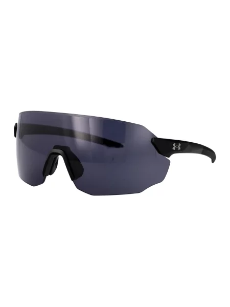 Okulary przeciwsłoneczne Under Armour Halftime matte black/grey oleophobic czarne