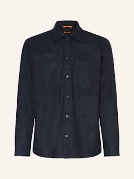 Boss Svrchní Košile Locky tmavě modrá