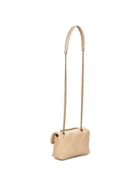 Crossbody kabelka Pinko béžová