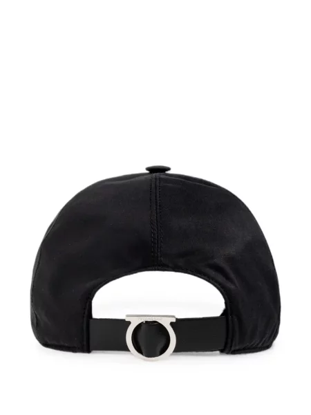 Șapcă Ferragamo cu cataramă negru