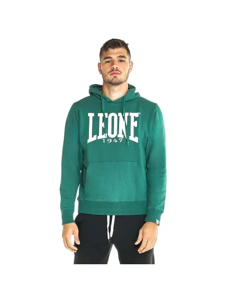 Hanorac din fleece Leone 1947 din fleece verde