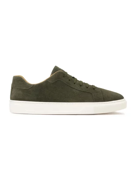 Sneakersy Kazar zamszowe zielone
