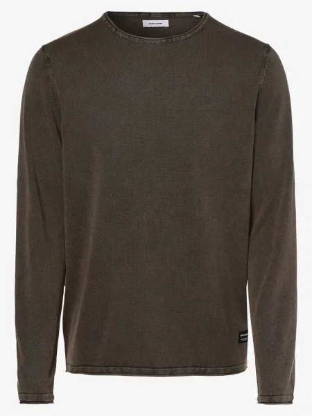Jack & Jones Sweter Mężczyźni jednolity M zielony
