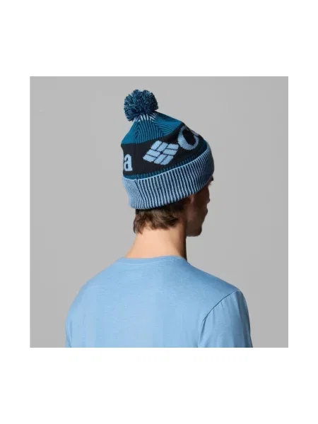 Čiapka Columbia Powder III Beanie modrá