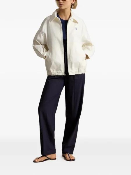 Μικρός πλεκτά σορτς Polo Ralph Lauren με κέντημα λευκό
