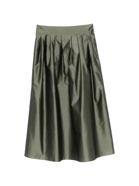 Fusta plisata 's Max Mara plisată verde