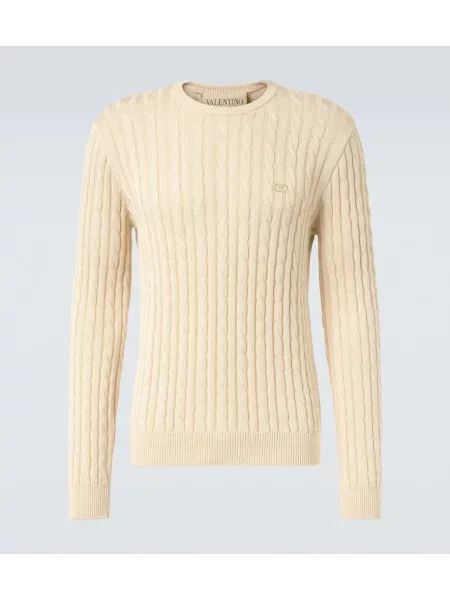 Pulover Valentino tricotate galben