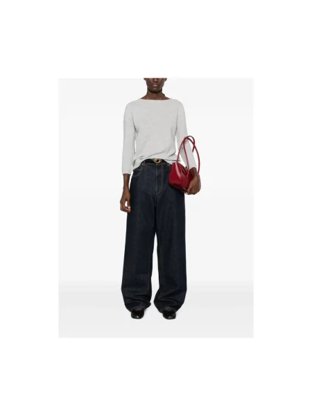 Sweter Fabiana Filippi szary