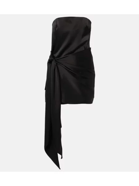 Rochie David Koma din satin negru