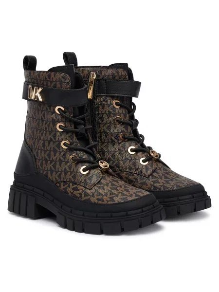 Žygio batai MICHAEL Michael Kors Blake Mk Tamsiai ruda juoda