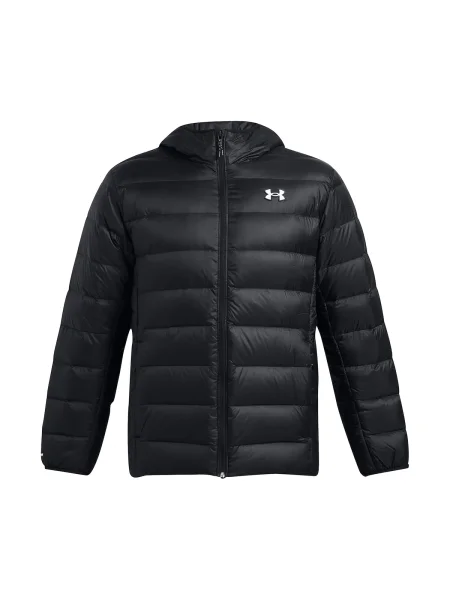 UNDER ARMOUR Μπουφάν πεζοπορίας Legend μαύρο λευκό