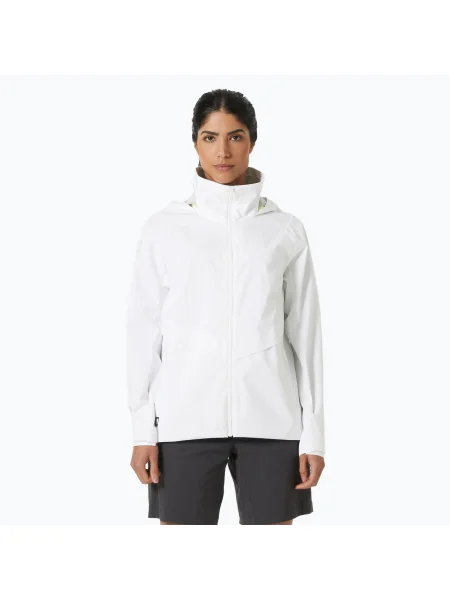 Geacă de navigație pentru femei Helly Hansen Hp Racing Hooded white alb
