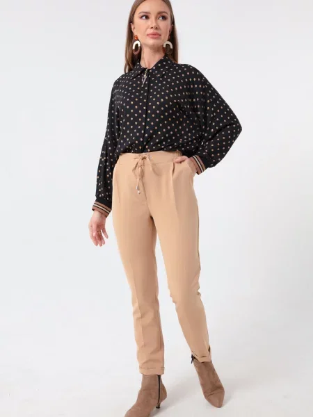 Spodnie Lafaba beżowe