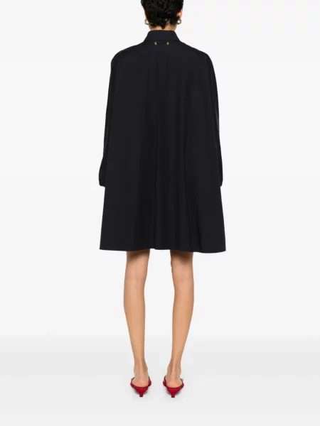 Cămașă Max Mara din poplin albastru