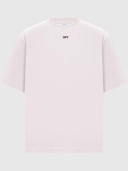Футболка Paint Arrow Off-white рожева