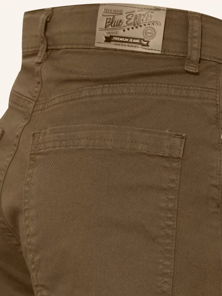 Blue Effect Chinosy Slim Fit beige beżowe