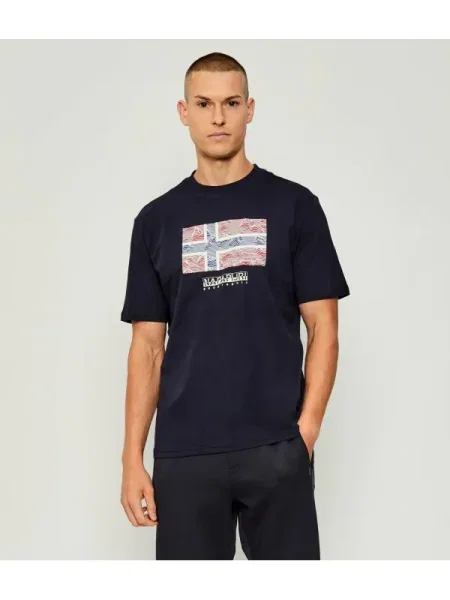 Napapijri Tricou S-DRAPEAU SS | Relaxed fit
