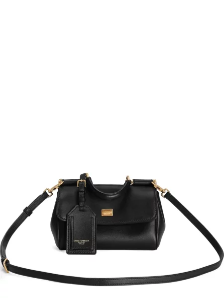 Geantă Dolce & Gabbana Sicily negru