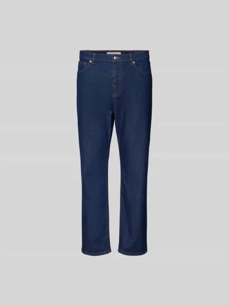 Jeansy z 5 Maison Kitsune niebieskie