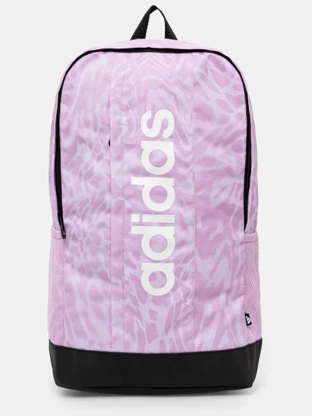 Раница adidas LIN BP GFX W лилаво голям с десен виолетово