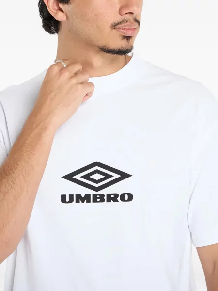 Tricou Umbro cu imagine alb