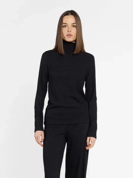 Водолазка Arber віскоза/поліестер чорний