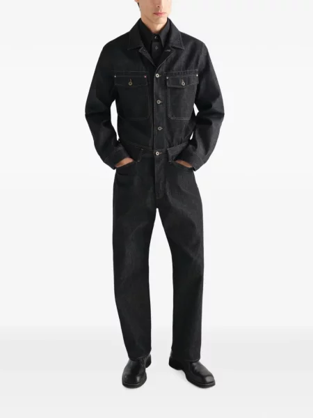 Pantaloni Lemaire cu 5 buzunare gri