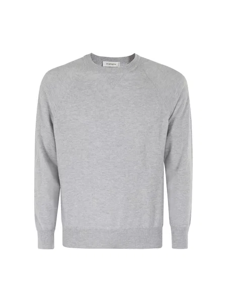 Dzianinowy sweter Kangra szary