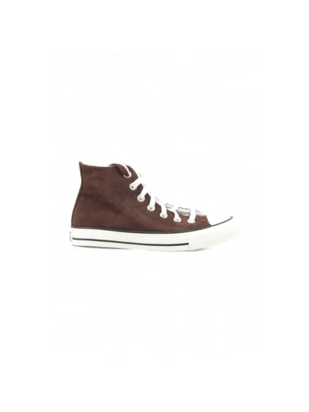 Sneakersy Converse skórzane brązowe
