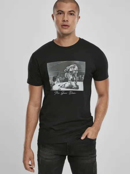 Mister Tee Tricou Going Down' negru