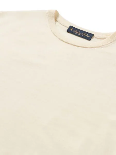 Pulover Brooks Brothers de lână cu decolteu rotund