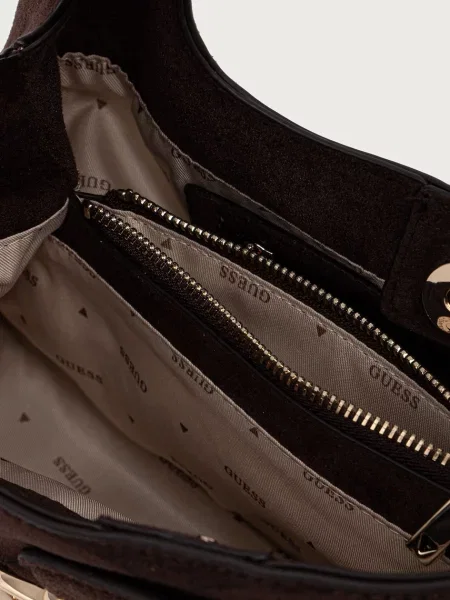 Замшевая сумка Guess