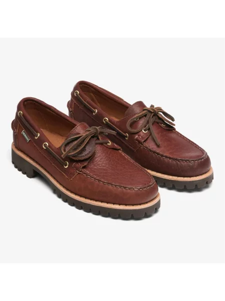 Półbuty Sebago skórzane brązowe