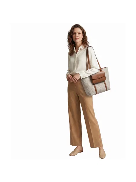 Geantă Michael Michael Kors maro