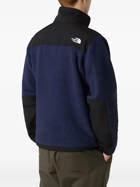 Geacă The North Face din fleece albastru
