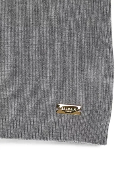 Sweter dziecięcy Balmain szary
