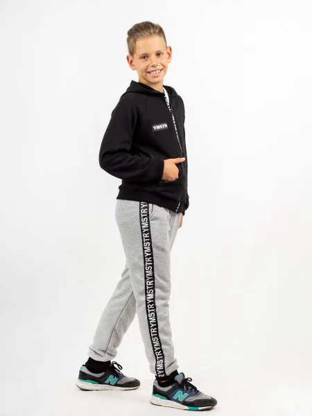 Костюмный спортивный костюм Yumster черный